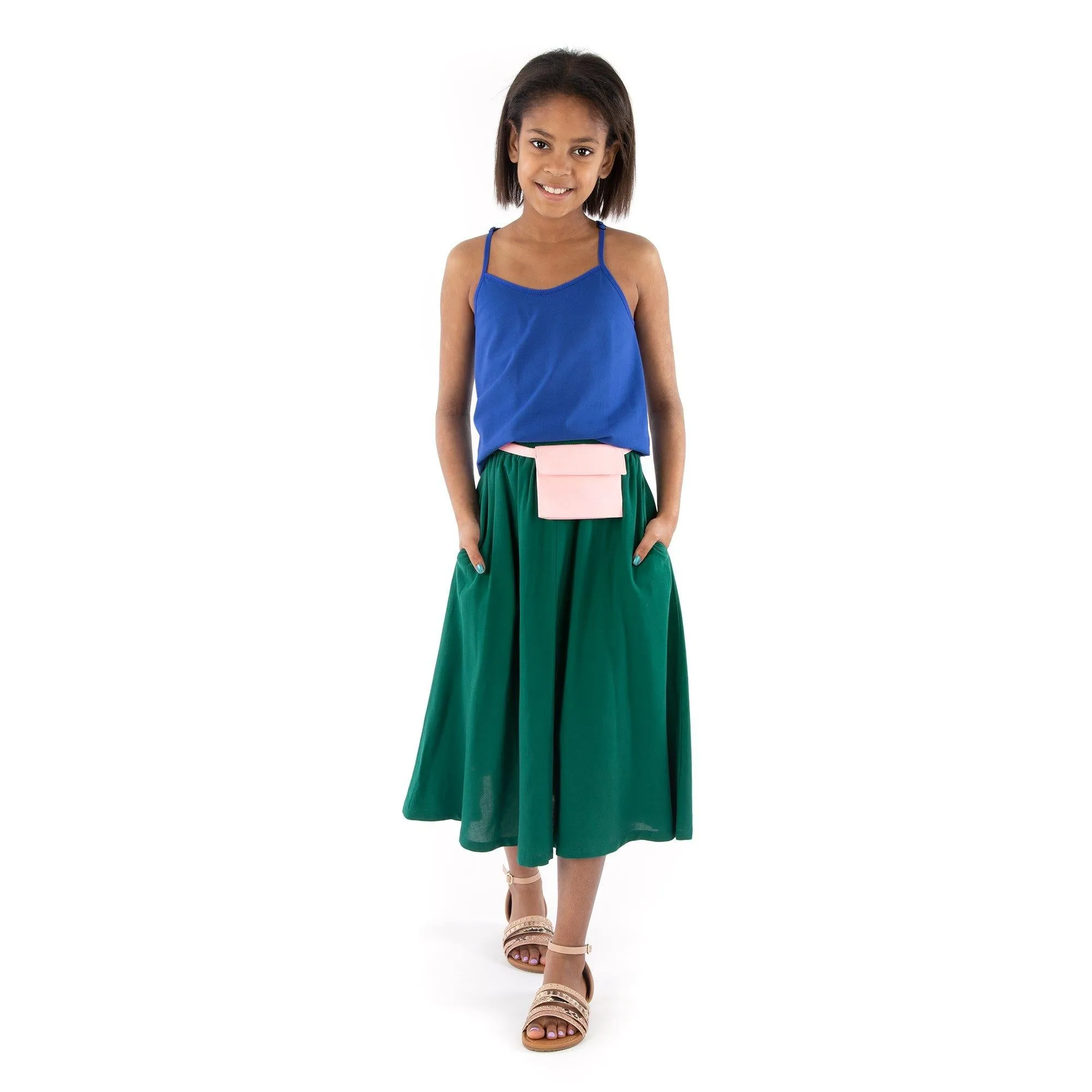 4017 // GENEVIÈVE Pull-on Gathered Skirt