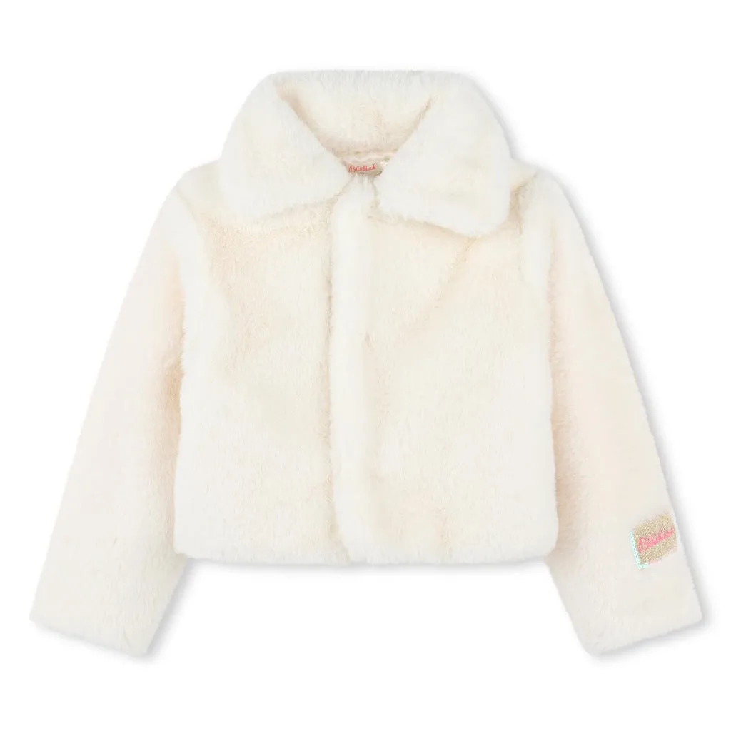 Billieblush Faux Fur Jacket