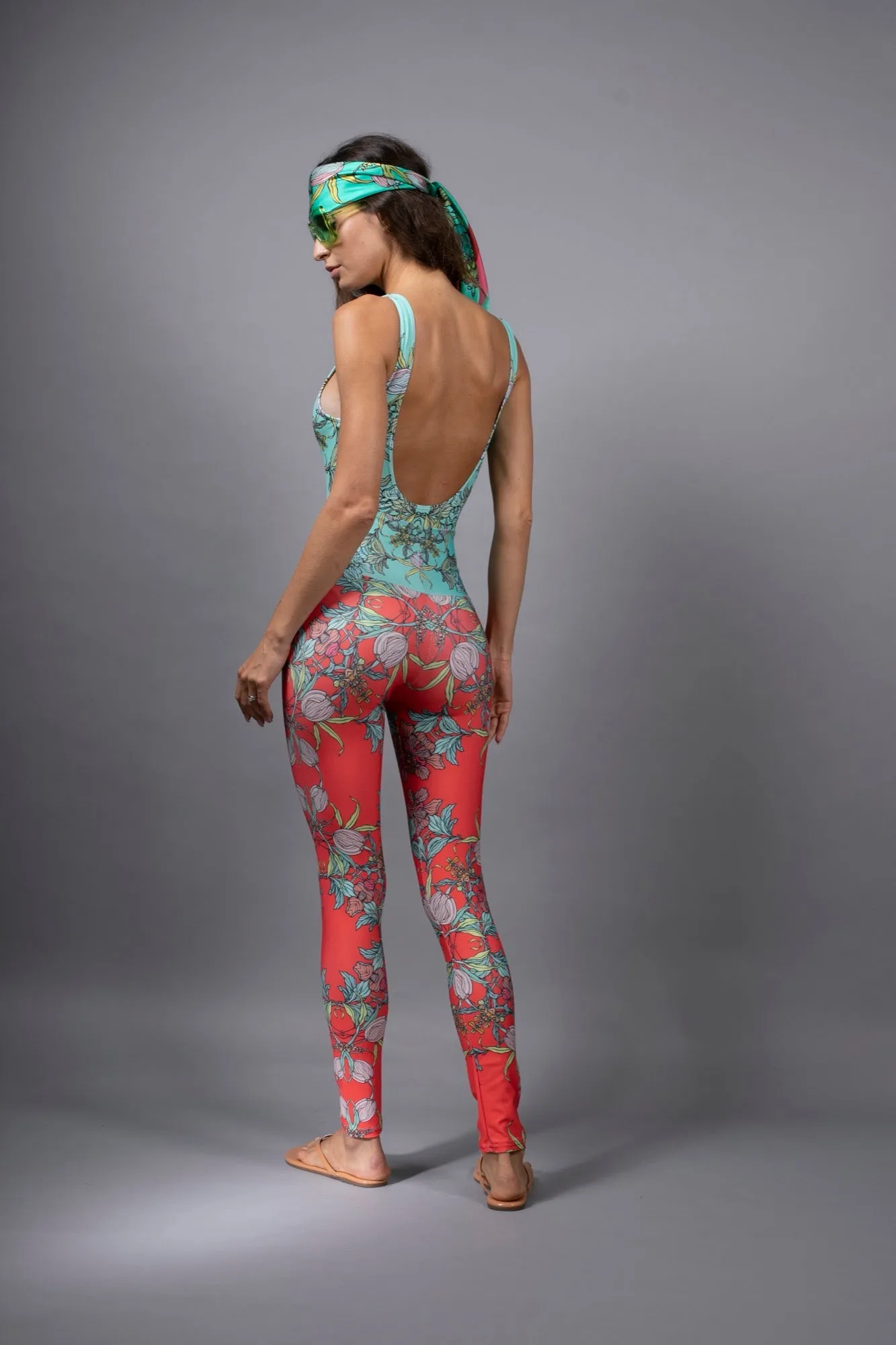 CROCUS AQUA SCOOPNECK SWIMSUIT