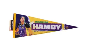 Dearica Hamby LA Sparks Player 12x30 Pennant