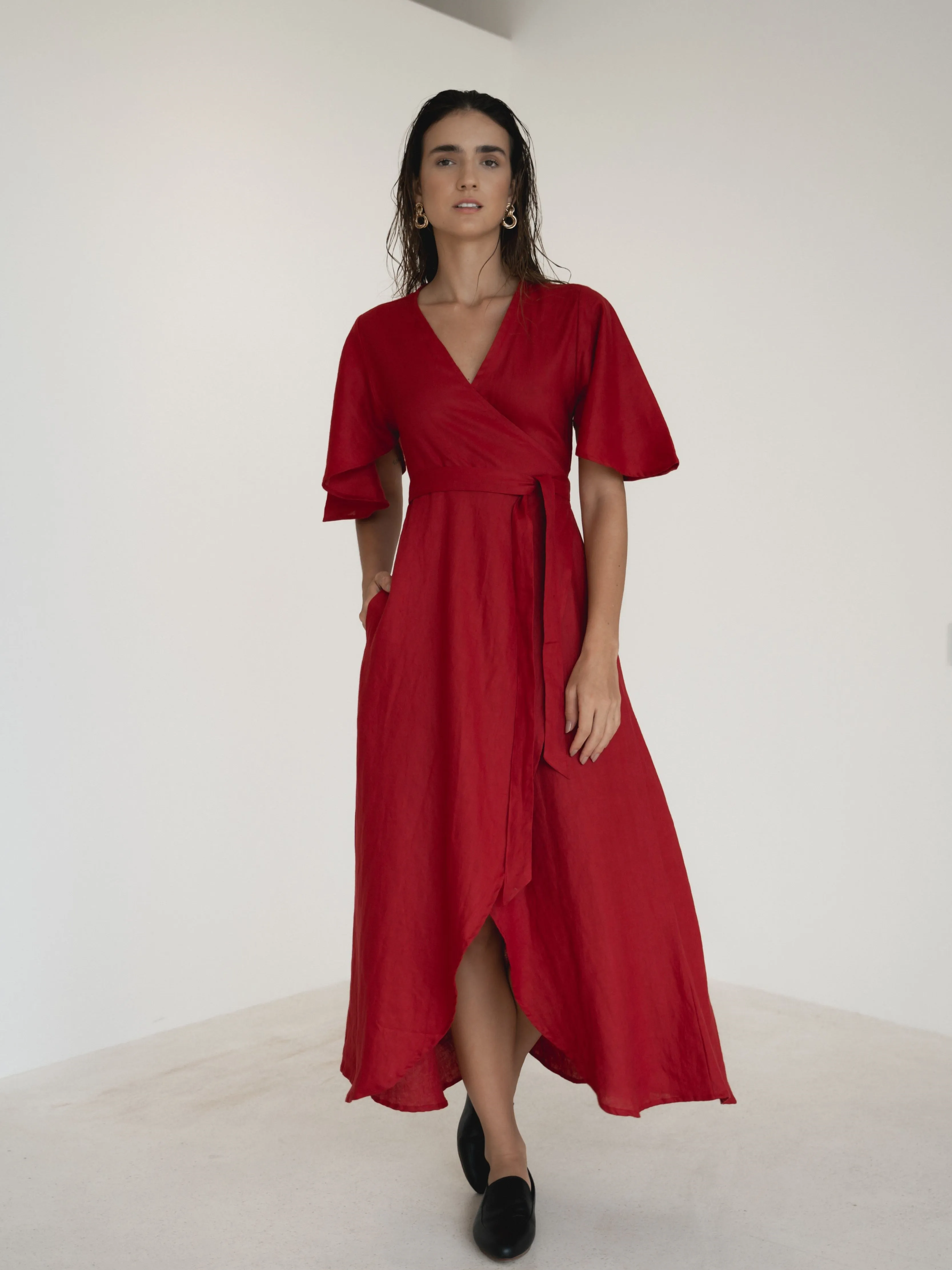 Dhalia Linen Dress