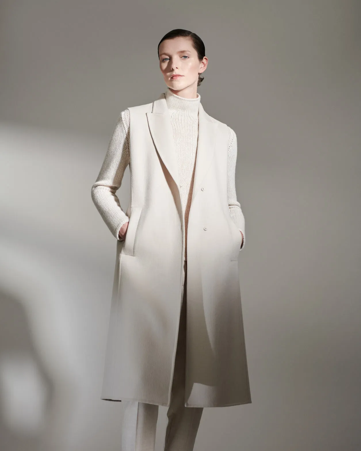 Duo Coat - Wool Gilet and Bolero Jacket