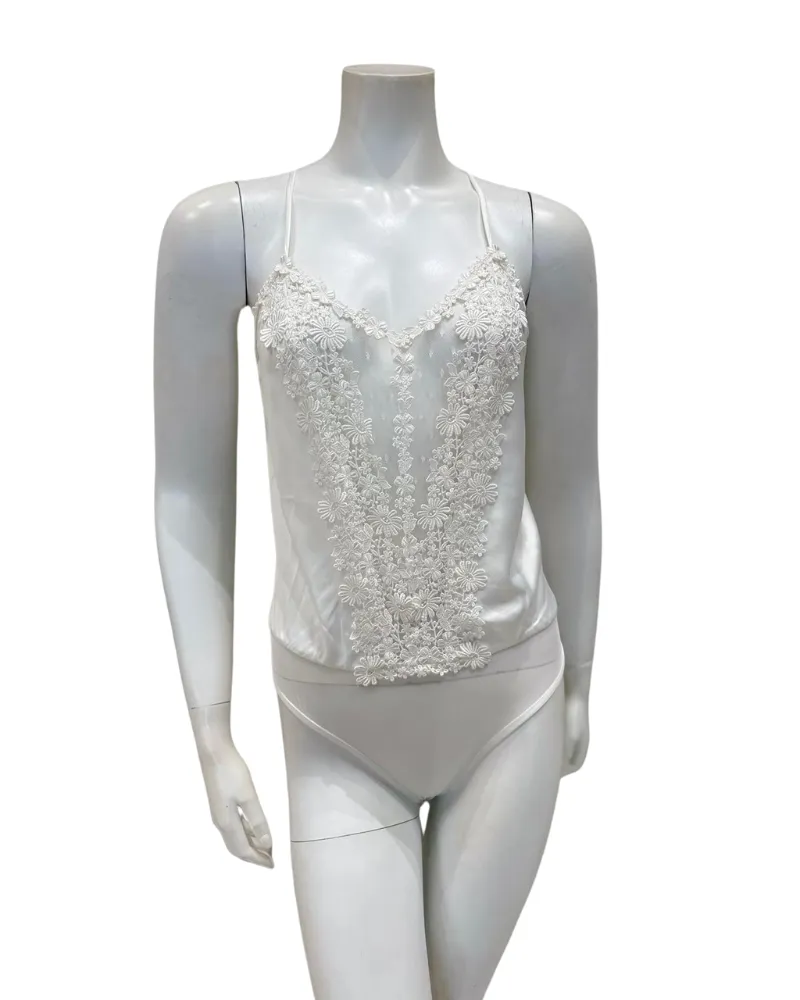 Flora Nikrooz Ivory Showstopper Lace Teddy
