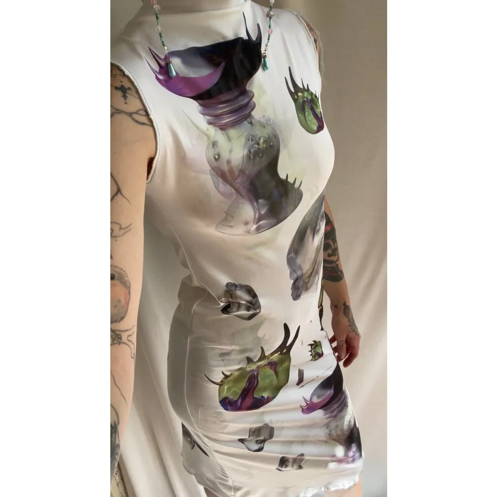 foreign planet pottery dress