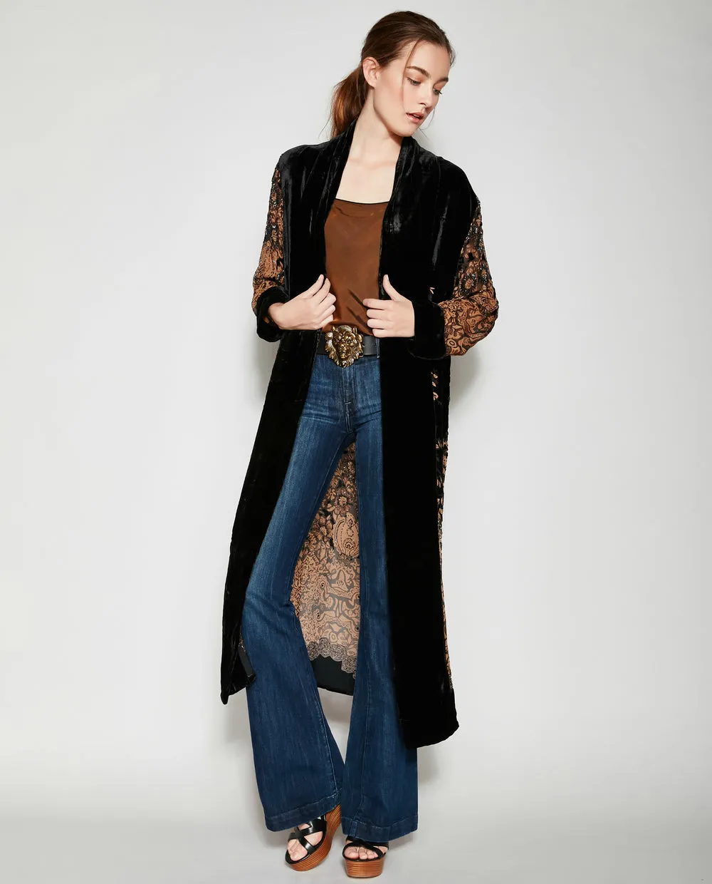 ISADORA OPERA COAT IN BLACK