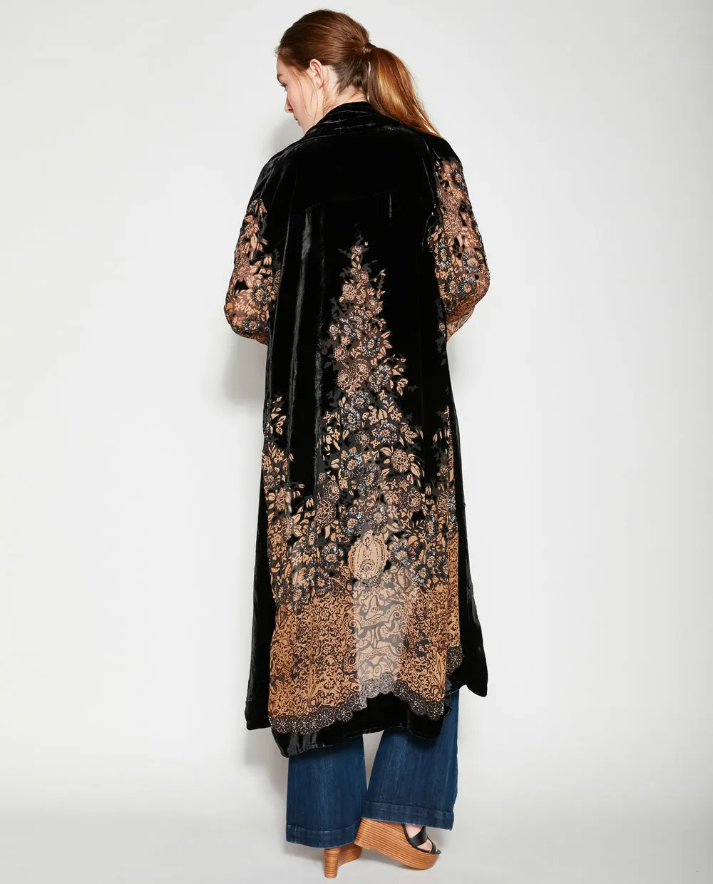 ISADORA OPERA COAT IN BLACK