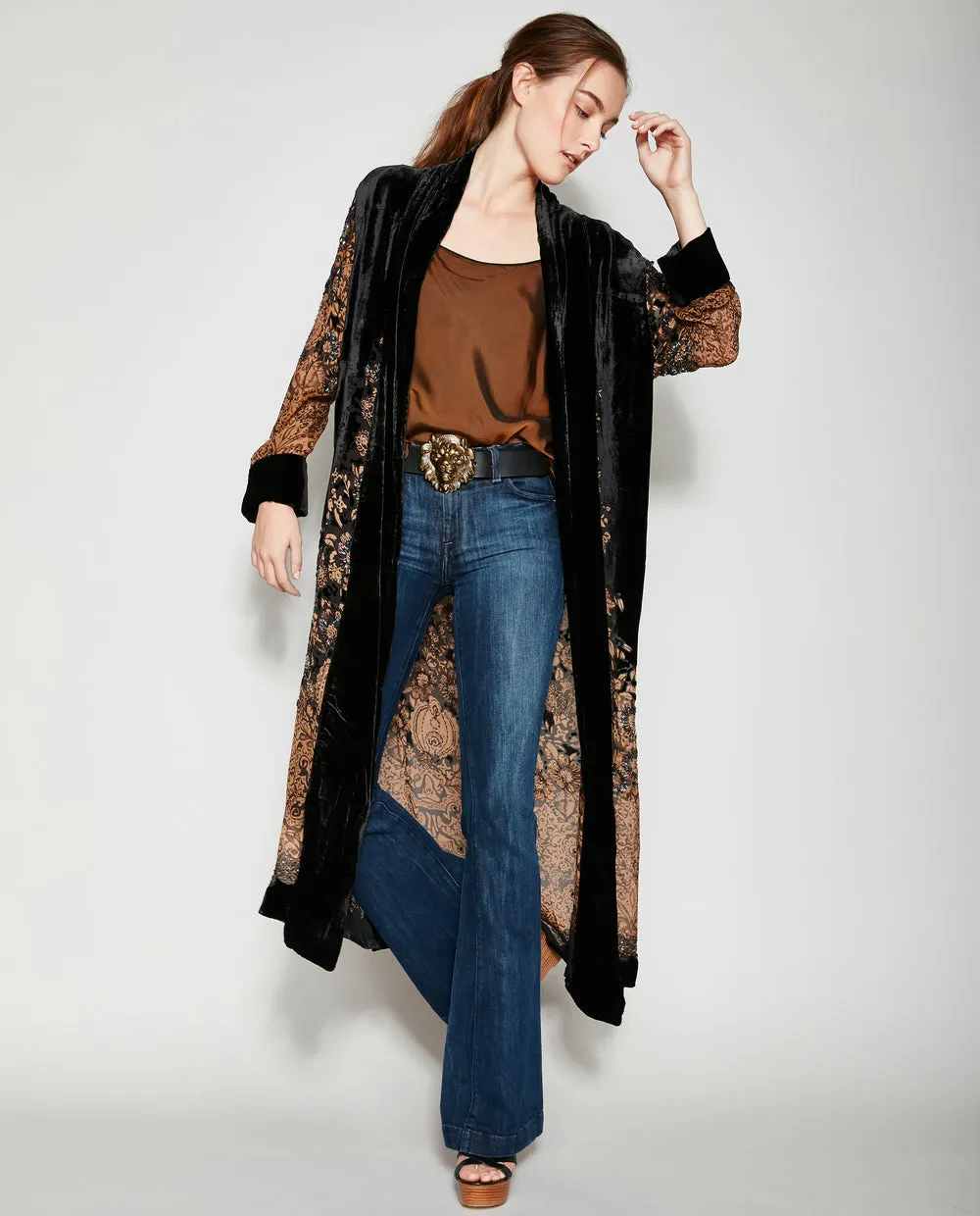 ISADORA OPERA COAT IN BLACK