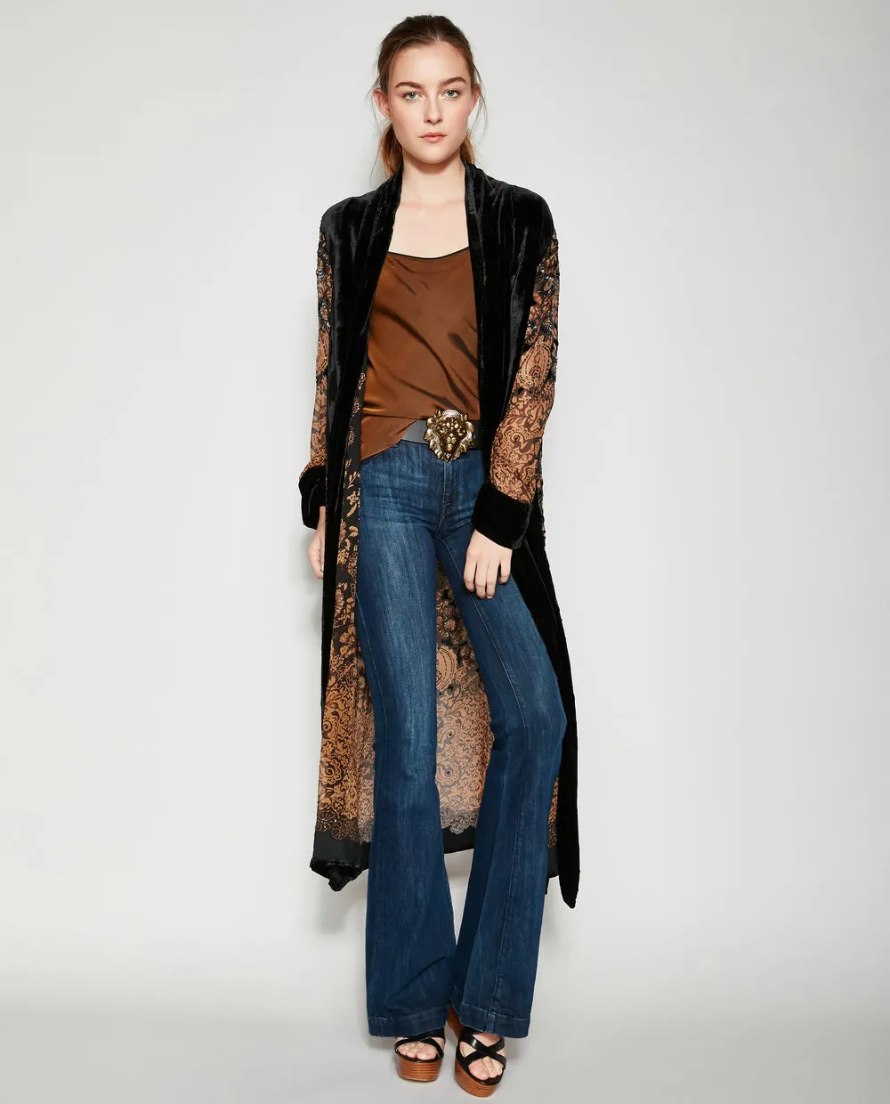 ISADORA OPERA COAT IN BLACK