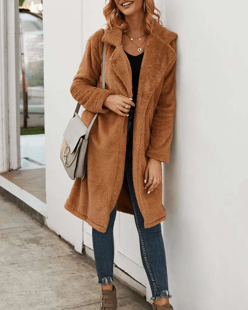 It's Cold Woolen Blend Coat