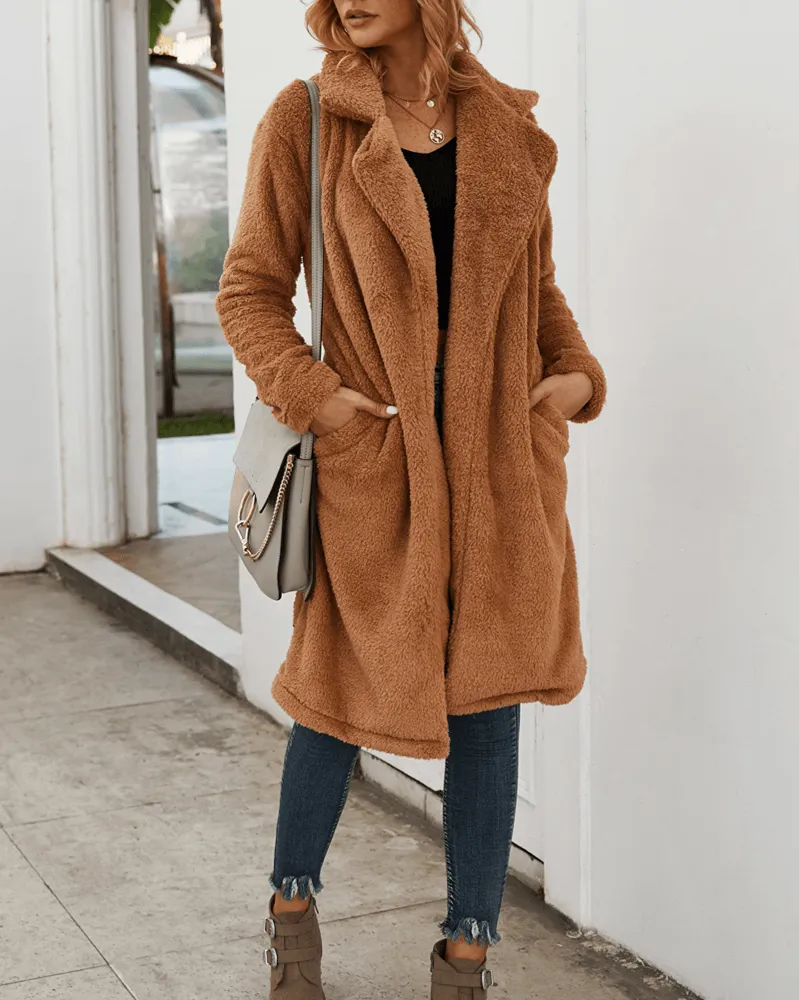 It's Cold Woolen Blend Coat