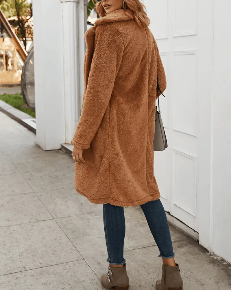 It's Cold Woolen Blend Coat