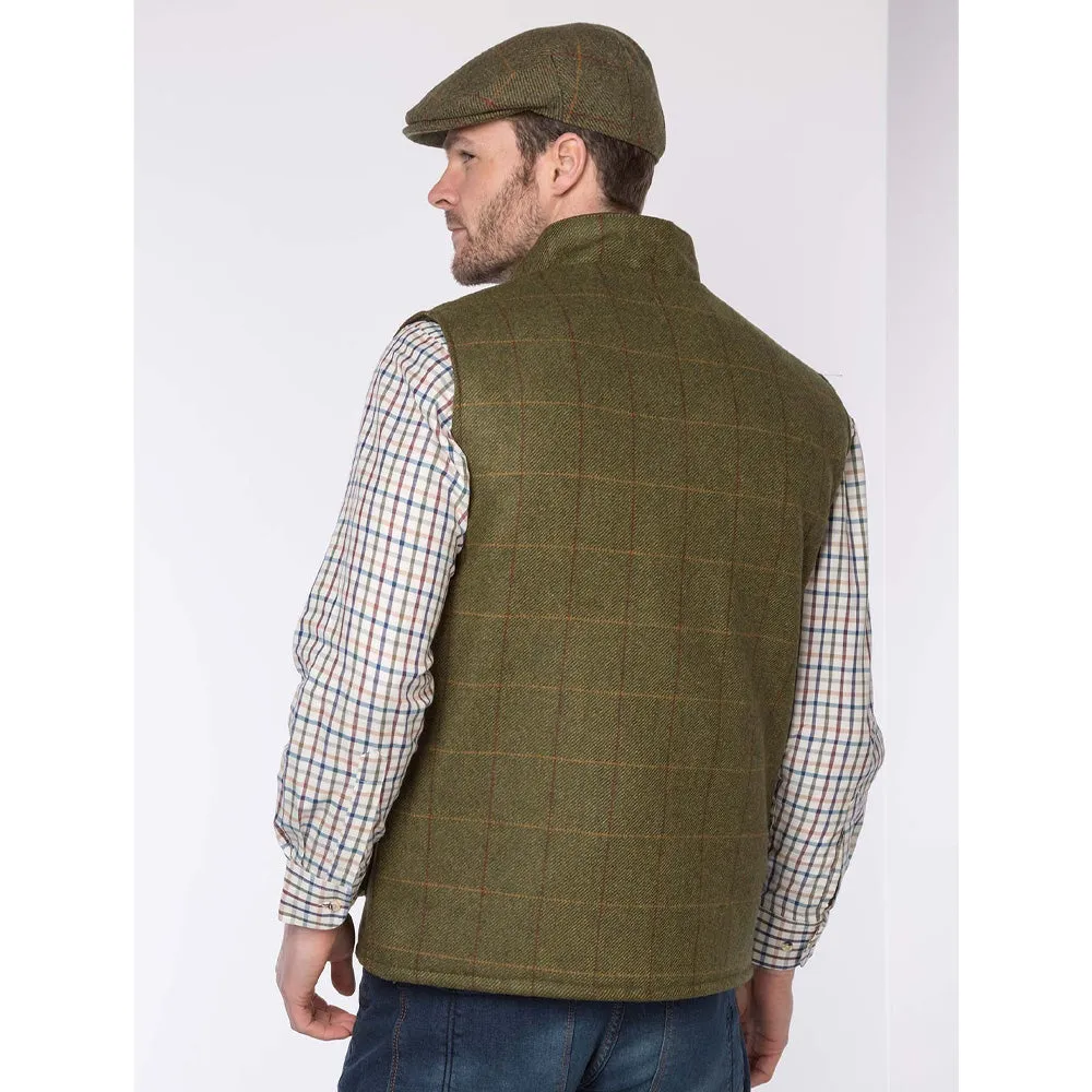 Men's Tweed Gilet - Derby Tweed