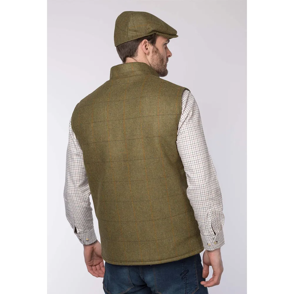 Men's Tweed Gilet - Derby Tweed