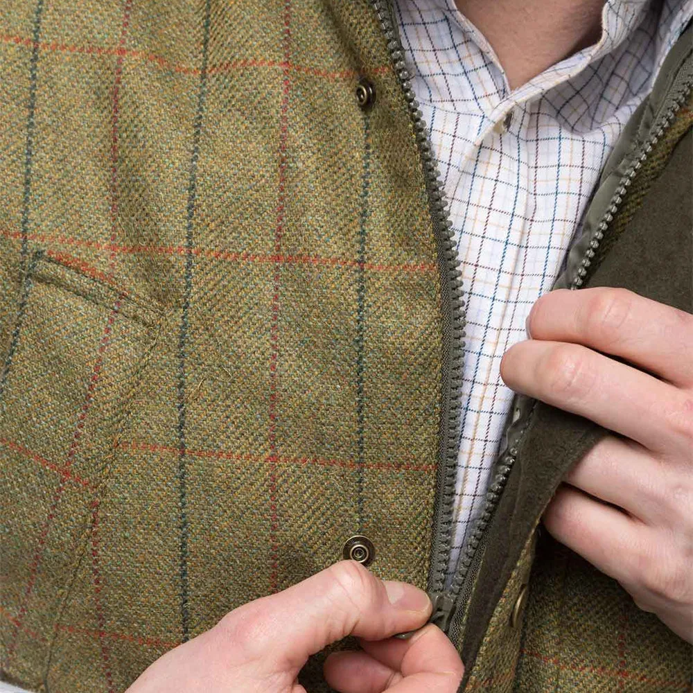 Men's Tweed Gilet - Derby Tweed