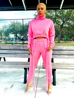Pretty In Pink | Jogger Set