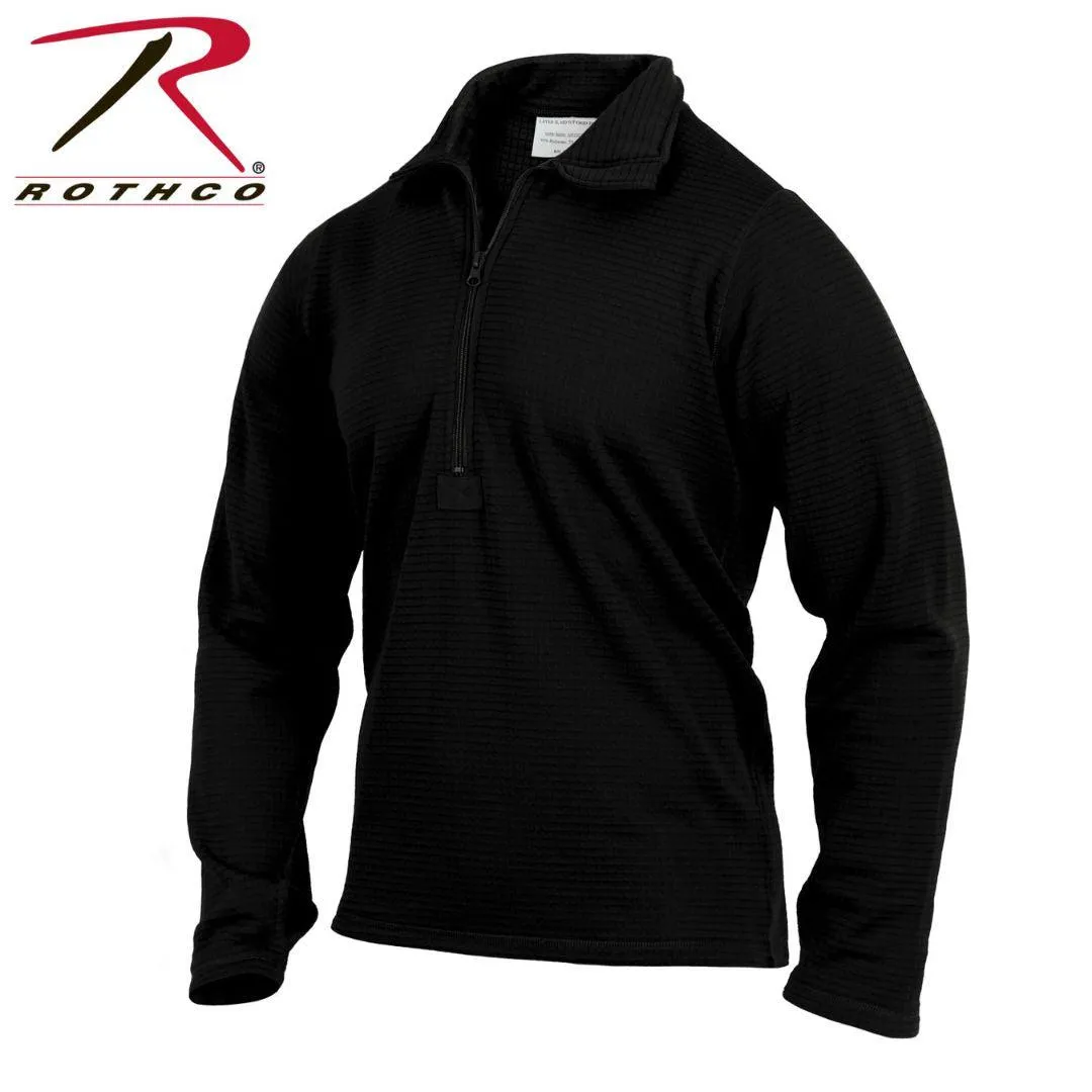 Rothco ECWCS Gen III Mid-Weight Underwear Top (Level II) - Black