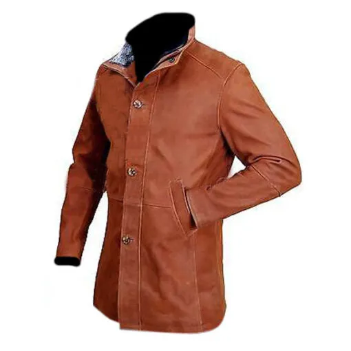 RW Authentic Sheepskin Longmire Leather Jacket