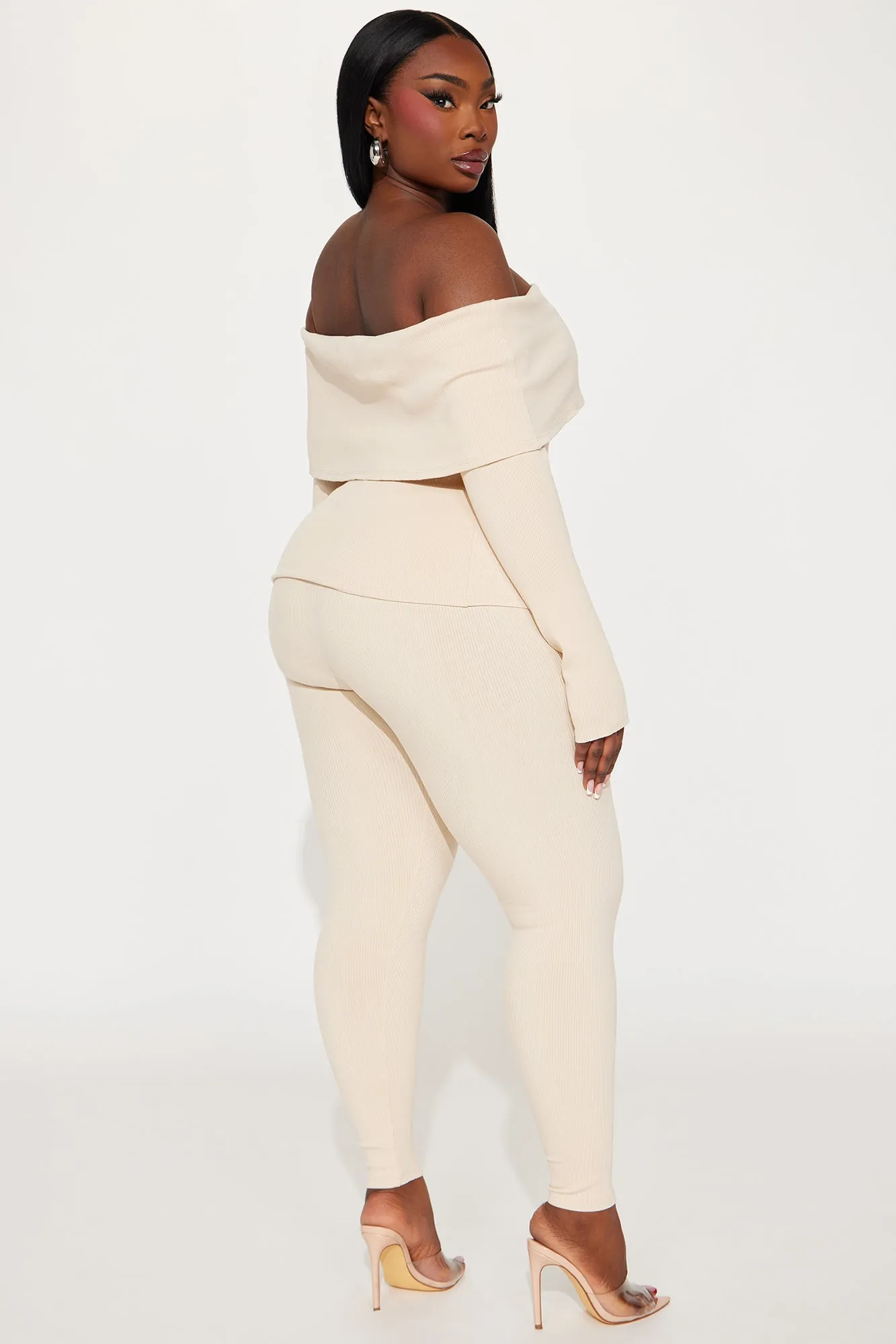 Shaila Snatched Pant Set - Cream