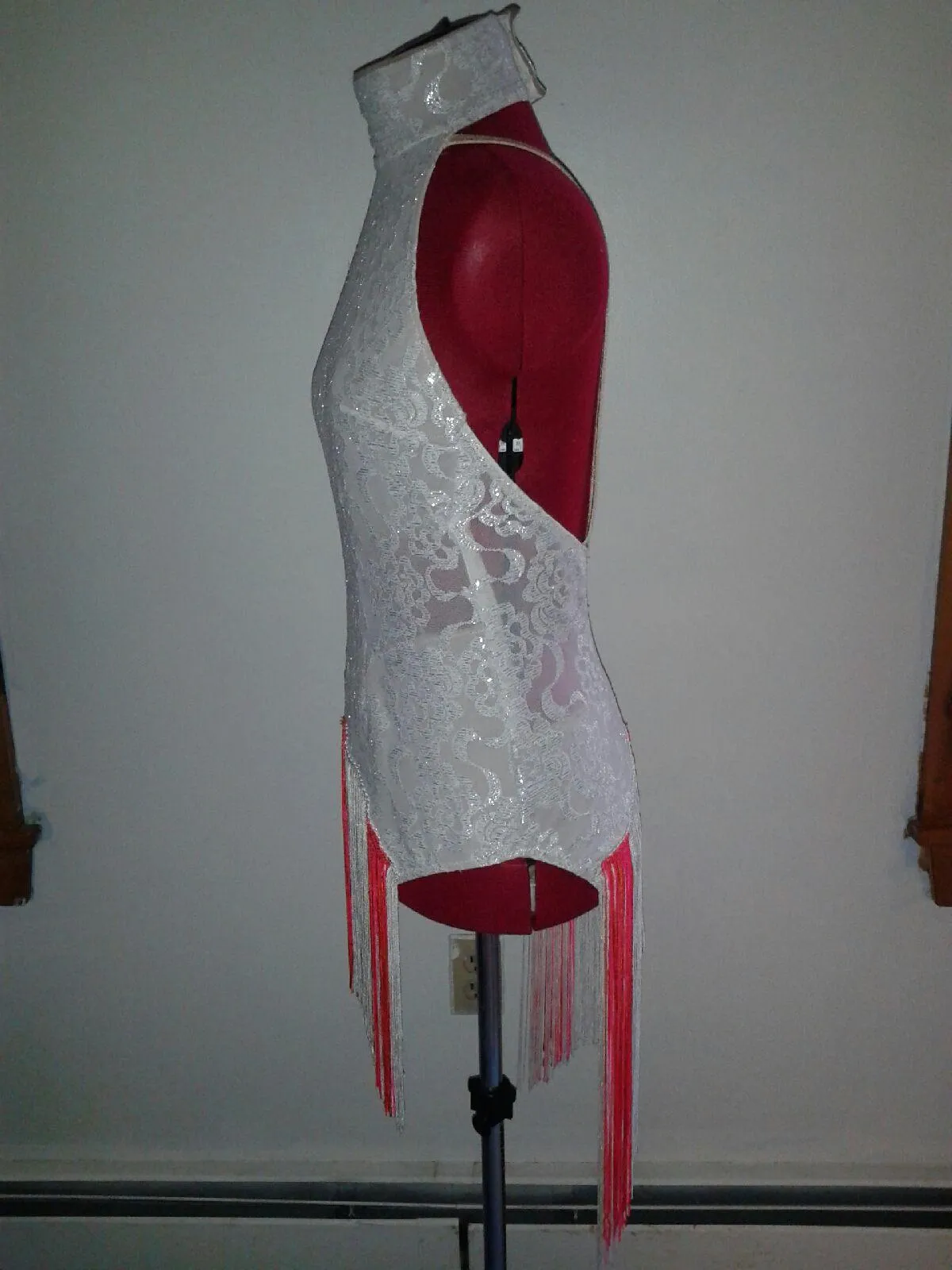 Snow Lace -- Women's Salsa Dress -- 1Pc -- White