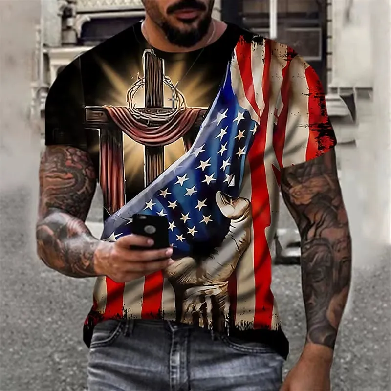 Staple Patriotic Men's Fitted T-Shirt