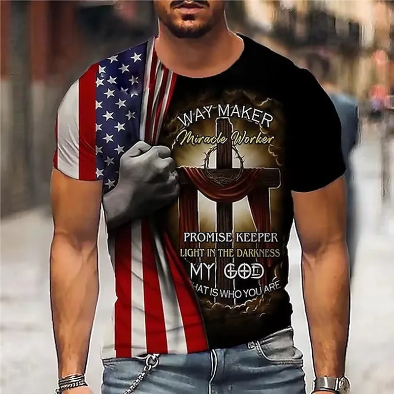 Staple Patriotic Men's Fitted T-Shirt