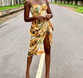 Tie-Dye Sundress Breezy Style & Vibrant Color