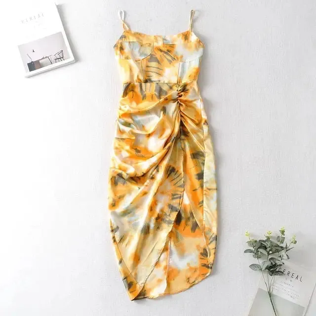 Tie-Dye Sundress Breezy Style & Vibrant Color