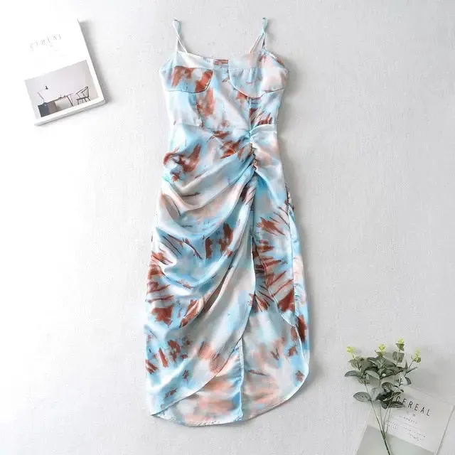 Tie-Dye Sundress Breezy Style & Vibrant Color