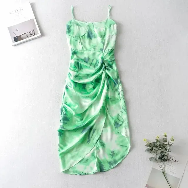 Tie-Dye Sundress Breezy Style & Vibrant Color